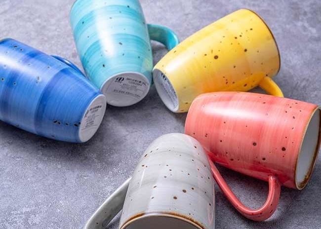 11 X 7.5 X 11.1cm 250cc Glaze Stoneware Ceramic Mug Cup